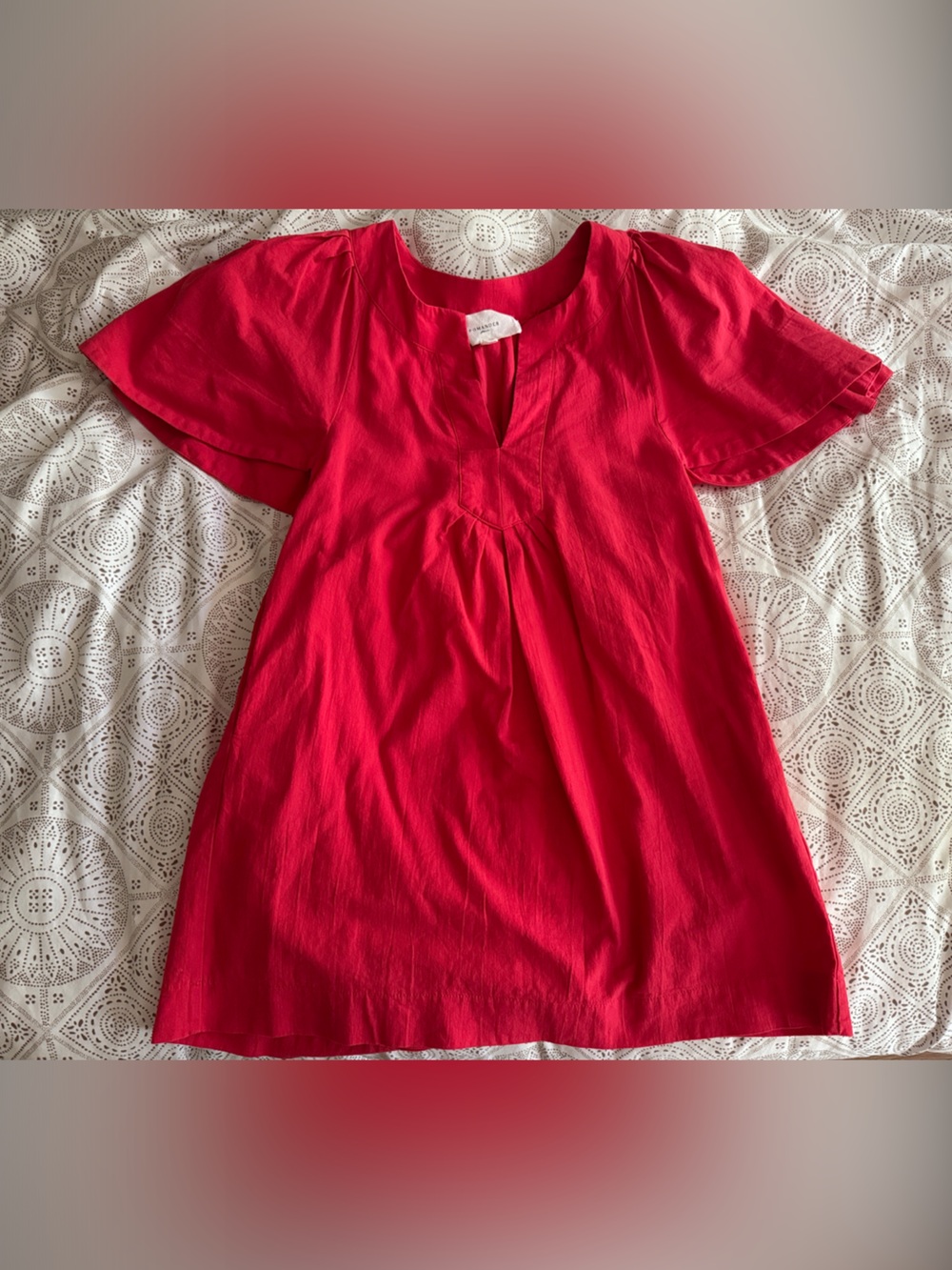 Pomander Place Red Mini Dress